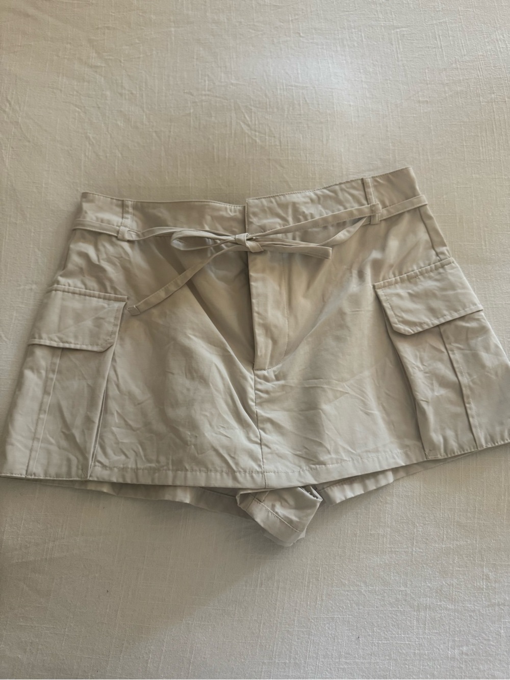 Zara Cargo Mini Skort